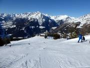 Brede pistes op de Goldried