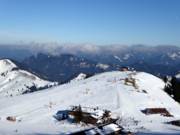 Uitzicht op de Sudelfeldkopf