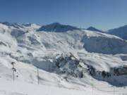 Skigebied op de Planplatten