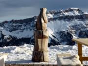 Berglandschap bij de Maschgenkamm