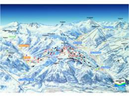 Pistekaart Großarltal/Dorfgastein