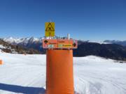 Bewegwijzering op de pistes