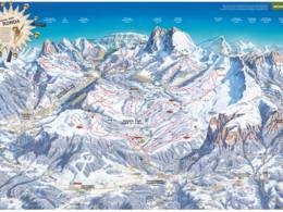 Pistekaart Seiser Alm (Alpe di Siusi)