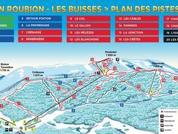 Skigebied Roubion les Buisses