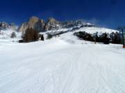 Brede pistes onder de Rosengarten