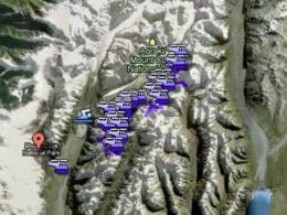 Pistekaart Wilderness