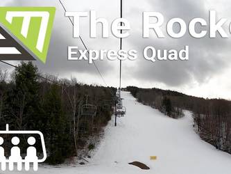 The Rocket High Speed Quad Chairlft
